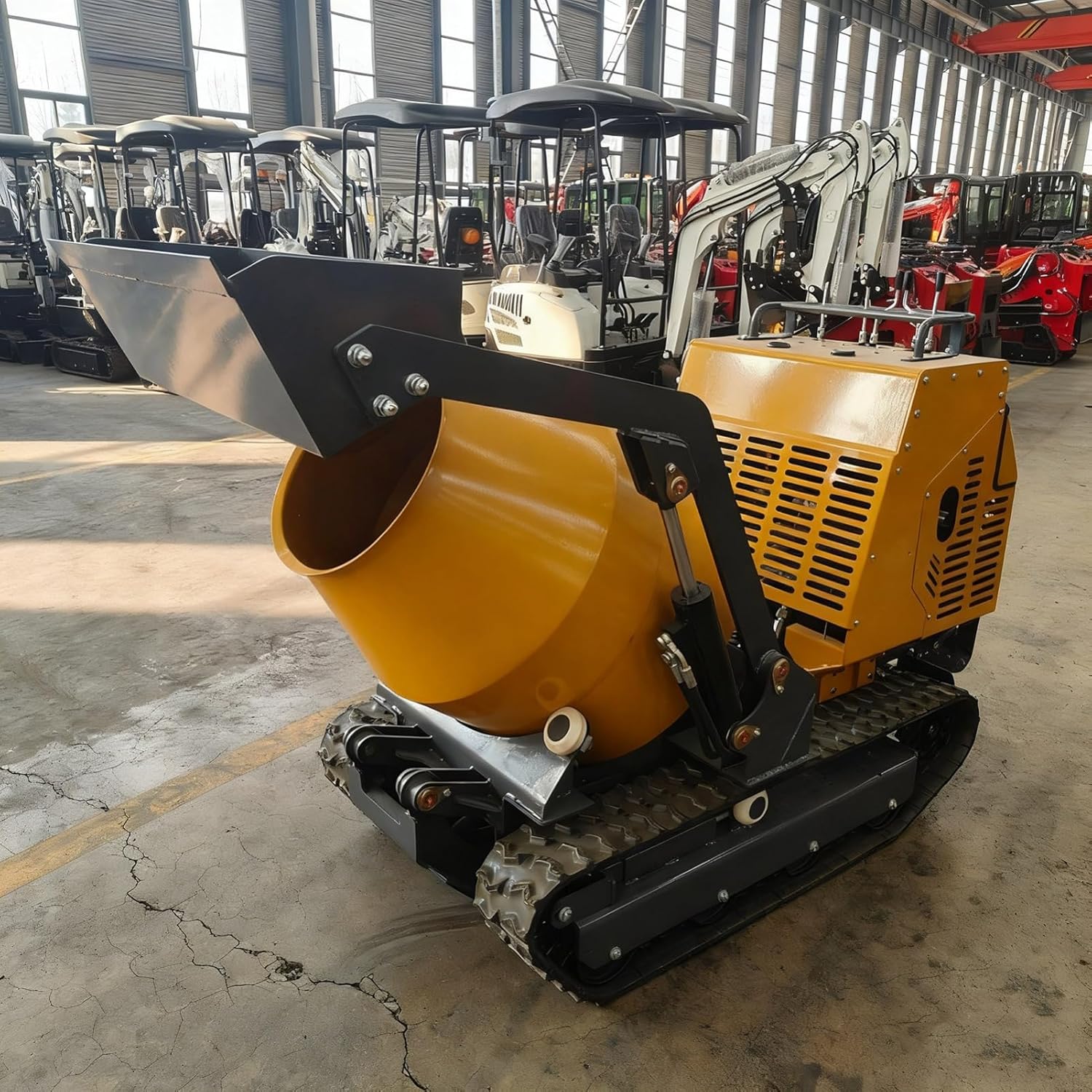 AHJK cement mixer review,should I buy AHJK cement mixer,AHJK cement mixer pros cons,crawler concrete mixer vs alternatives,best heavy duty cement mixing machine,automatic cement mixer worth buying unboxing and complete package contents