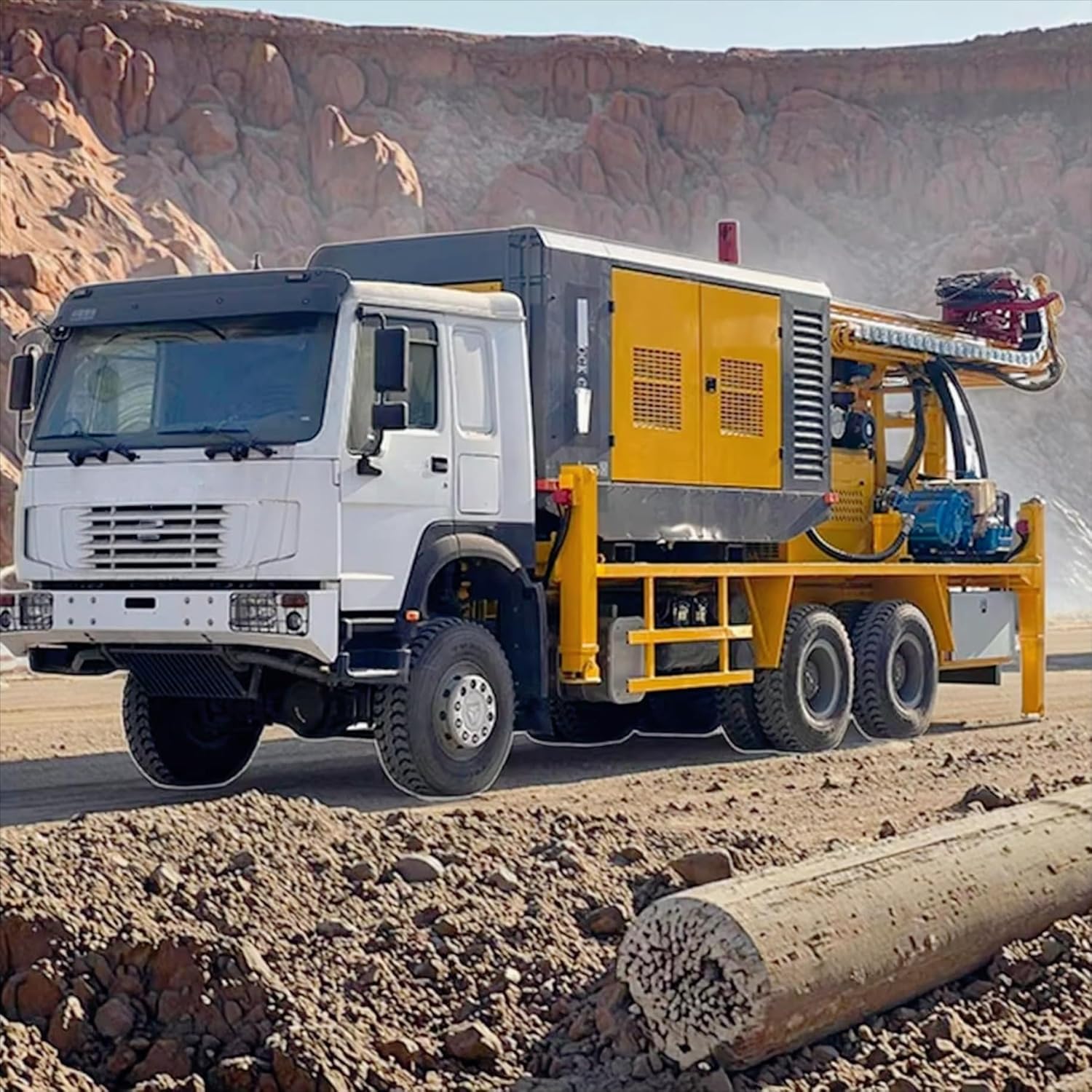 buy truck mounted water well drilling rig,hydraulic borehole drilling machine,truck mounted drilling rig for sale,deep water well drill equipment,best water well drilling machine,should I buy a truck mounted drill rig - detailed features and technical specifications