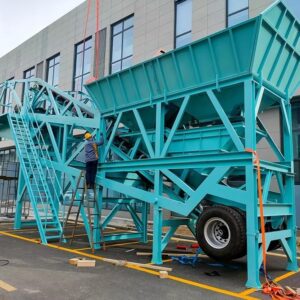 Image 1 of custom concrete batching plant manufacturer