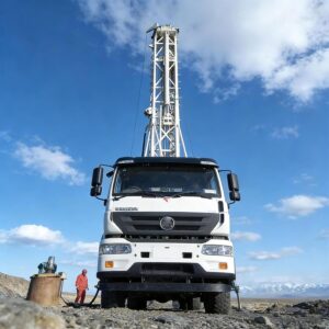 Image 1 of truck mounted drilling machine