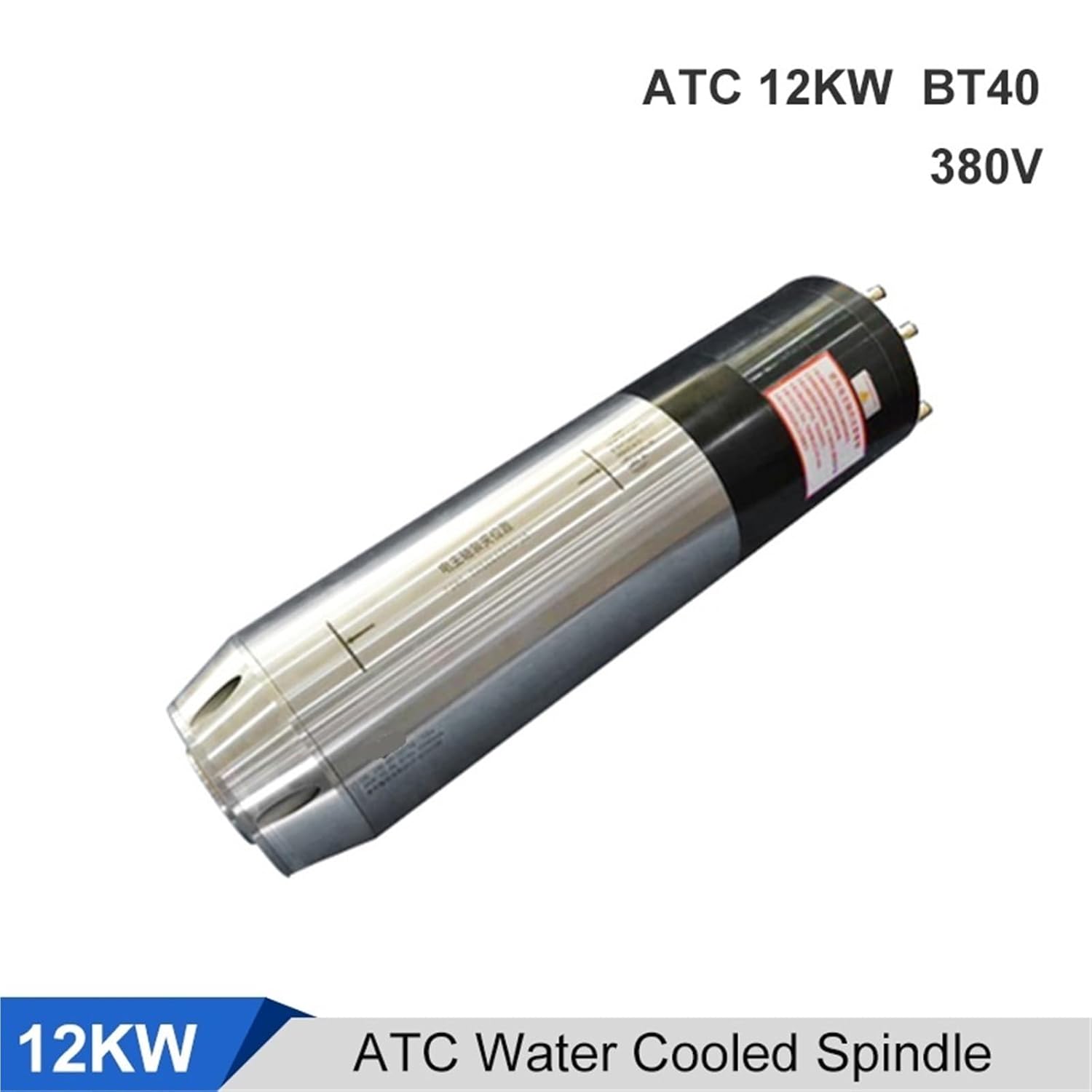 12KW water-cooled CNC spindle motor review,BT40 automatic tool change motor,water-cooled CNC milling spindle,12KW spindle motor pros cons,should I buy 12KW CNC motor,best CNC engraving spindle unboxing and complete package contents