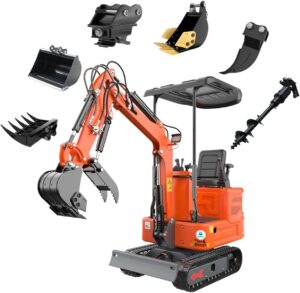 Image 1 of DigMaster DM150PRO mini excavator review