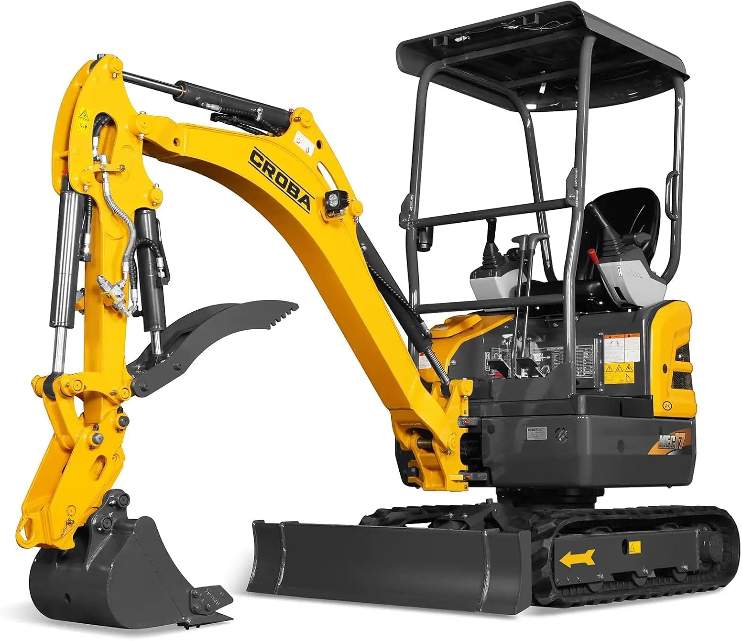 MechMaxx MEC17 review showing detailed features and technical specifications of the Kubota D902 mini excavator