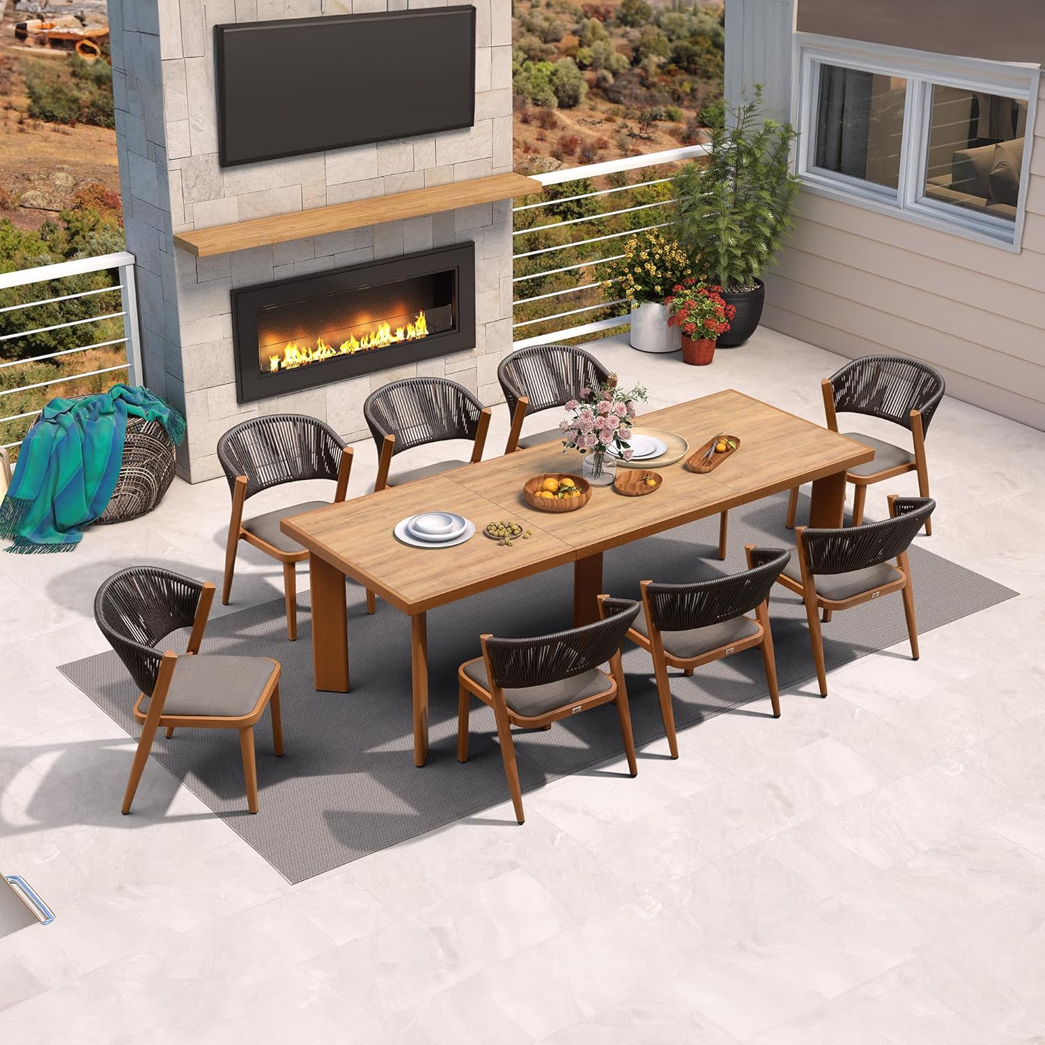 PURPLE LEAF patio dining set review, PURPLE LEAF patio set review and rating, is PURPLE LEAF dining set worth buying, PURPLE LEAF 8-piece set review pros cons, PURPLE LEAF outdoor furniture review honest opinion, PURPLE LEAF dining set review verdict - detailed features and technical specifications
