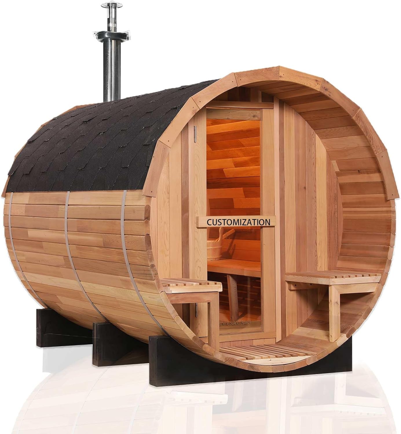 Smartmak Custom Outdoor Barrel Sauna review,Smartmak Custom Outdoor Barrel Sauna review and rating,is SMARTMAK barrel sauna worth buying,Smartmak barrel sauna review pros cons,Smartmak Custom Outdoor Barrel Sauna review honest opinion,SMARTMAK Custom Outdoor Barrel Sauna review verdict - detailed features and technical specifications