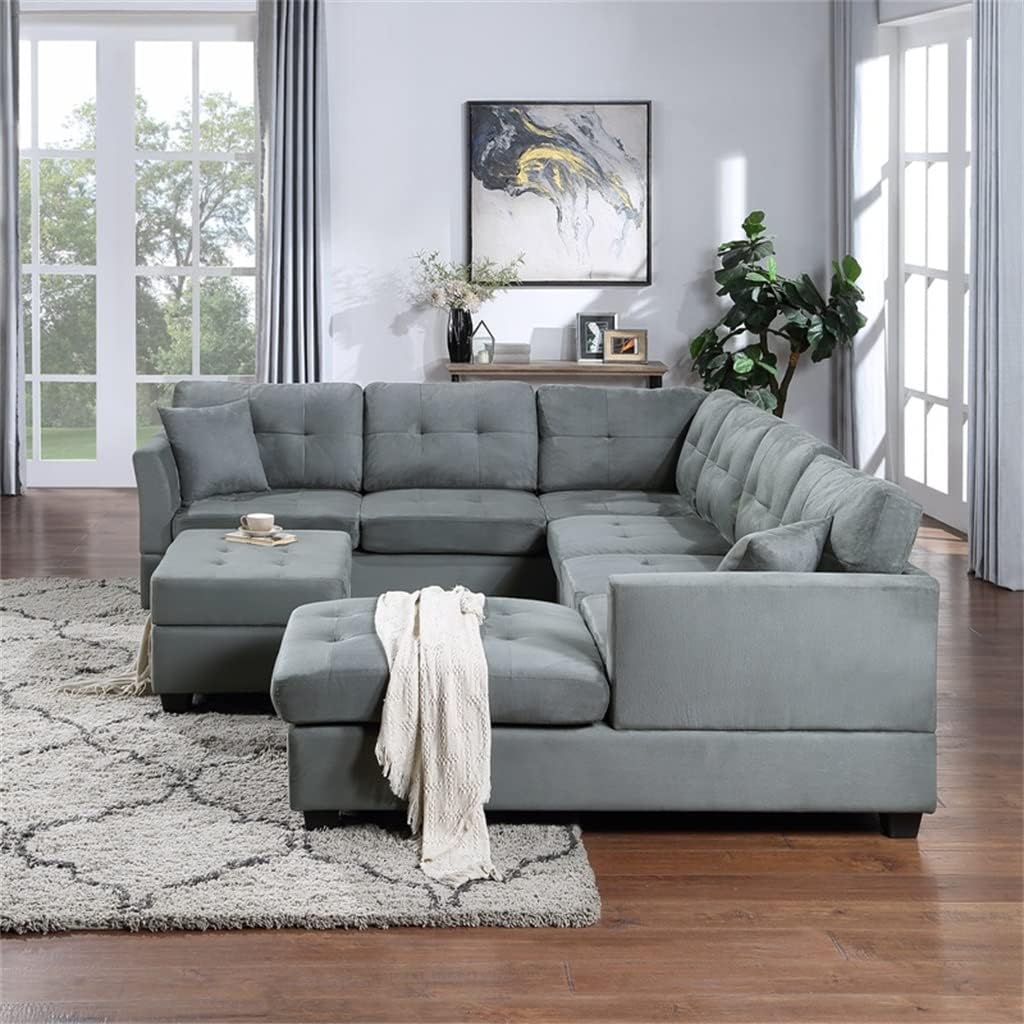 U-Style upholstered sectional sofa review,upholstered sectional sofa review and rating,is U-Style sectional sofa worth buying,U-Style sectional sofa review pros cons,U-Style sofa review honest opinion,U-Style upholstered sectional sofa review verdict performance testing and real-world results
