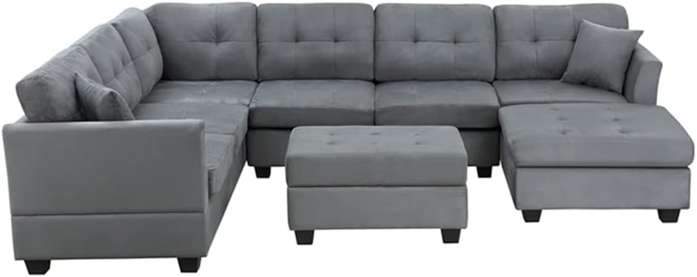 U-Style upholstery sectional sofa review,U-Style sectional sofa review and rating,is U-Style sectional sofa worth buying,U-Style sectional sofa review pros cons,U-Style sofa review honest opinion,U-Style upholstery sofa review verdict - detailed features and technical specifications