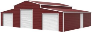 Image 1 of Yuntu Rapid Drive 4230FT metal storage shed review