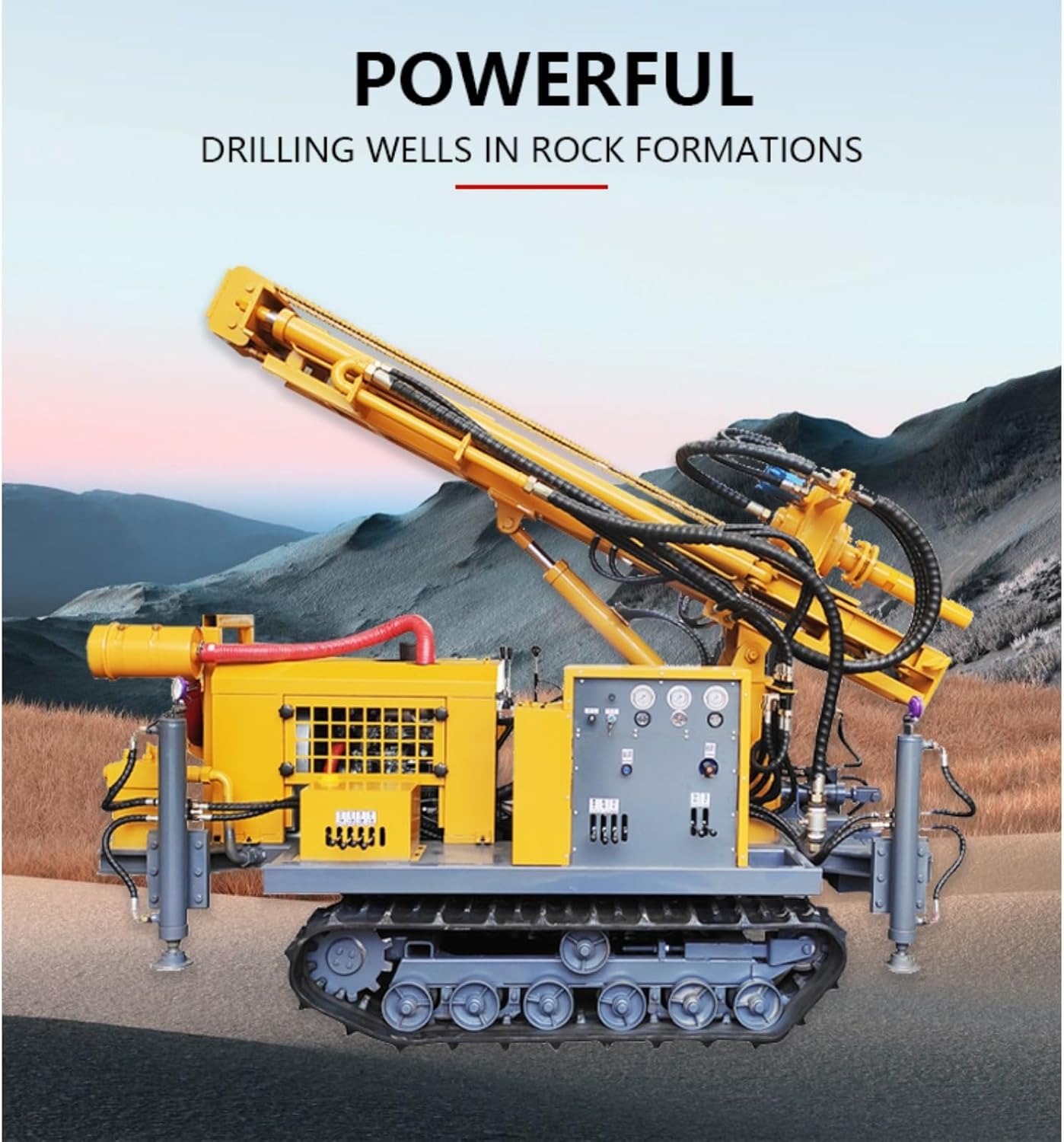 dual-power water well drilling rig review,water well drilling rig pros cons,best water well drilling equipment,should I buy a dual-power drill rig,water well drilling rig vs alternatives,hydraulic water well drill worth buying unboxing and complete package contents