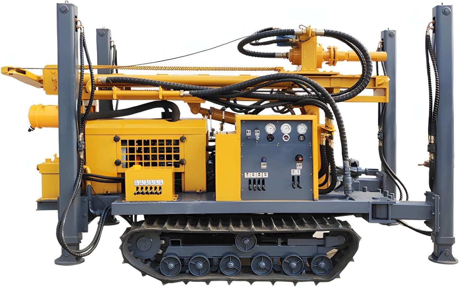 Step-by-step guide for hydraulic water well drilling rig,water well drilling machine for hard rock,crawler water well drill rig pros cons,best hydraulic well drilling rig for irrigation,should I buy a 200m water well drill rig,water well drill rig vs truck mounted rig - complete tutorial