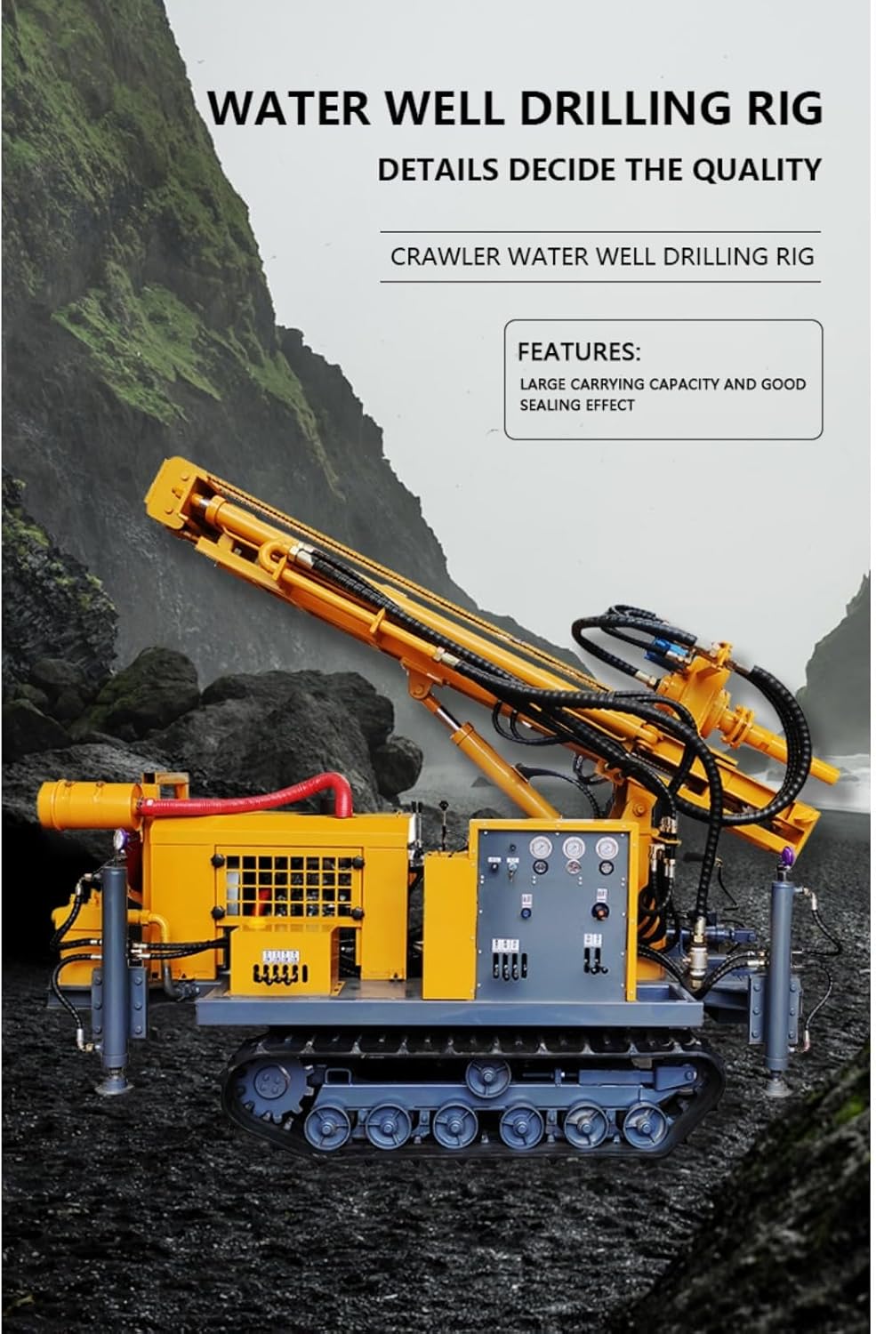 hydraulic water well drilling rig,water well drilling machine for hard rock,crawler water well drill rig pros cons,best hydraulic well drilling rig for irrigation,should I buy a 200m water well drill rig,water well drill rig vs truck mounted rig performance testing and real-world results