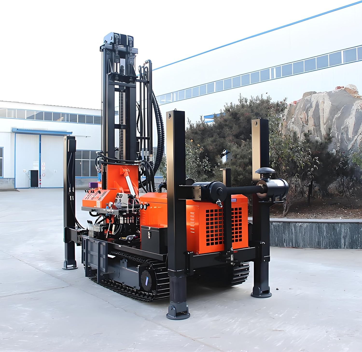 mini borehole drilling rig,portable well drilling machine review,compact ground drill equipment worth buying,crawler well drilling machine pros cons,mini water well drill rig vs alternatives,should I buy a portable borehole drilling machine unboxing and complete package contents