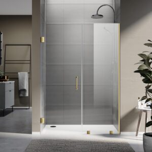 Image 1 of UNIKOO frameless shower door review