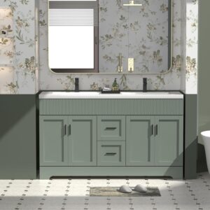 Image 1 of eclife 60 inch bathroom vanity review